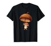 Joli Champignon Tenant Un Parapluie géant T-Shirt