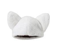 Joli chapeau coupe-vent d'hiver en peluche en forme d'oreille pour femme et homme pour garder au chaud par temps froid
