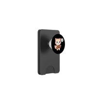 Joli Chat Tenant Un Portefeuille Vide Design Amusant pour Les Amoureux des Chats PopSockets PopWallet pour MagSafe