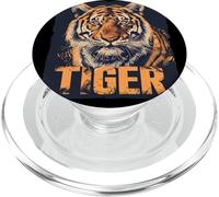 Joli Chat Tigre pour Les Amoureux de la Jungle et des Animaux PopSockets PopGrip pour MagSafe