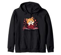 Joli Chaton emmêlé dans Le Fil Motif théorie des Cordes Sweat à Capuche