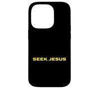 Joli Cherche Jésus, mais Laisse-Moi d'abord remercier Dieu, Christian Coque pour iPhone 14 Pro