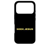 Joli Cherche Jésus, mais Laisse-Moi d'abord remercier Dieu, Christian Coque pour iPhone 17 Pro