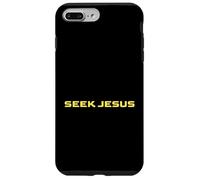 Joli Cherche Jésus, mais Laisse-Moi d'abord remercier Dieu, Christian Coque pour iPhone 7 Plus/8 Plus