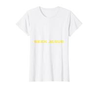 Joli Cherche Jésus, mais Laisse-Moi d'abord remercier Dieu, Christian T-Shirt Graphique avec Valeur