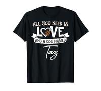 Joli chien nommé Taz Chemise pour homme et femme T-Shirt