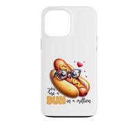 Joli Chignon Hot Dog dans Un Million d'amour Coque pour iPhone 13 Pro Max