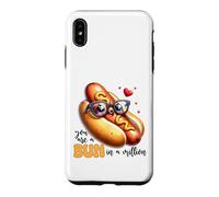 Joli Chignon Hot Dog dans Un Million d'amour Coque pour iPhone XS Max
