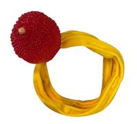 Joli chouchou élastique doux sur le thème des fruits pour femme pour un usage quotidien avec des motifs, idéal pour diverses coiffures