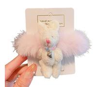 Joli chouchou en peluche élastique pour cheveux - Gros chouchou tendance - Accessoires féminins