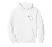 Joli Cochon Souriant Dessin animé Dessin animé Cadeau Fermier Sweat à Capuche