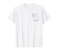 Joli Cochon Souriant Dessin animé Dessin animé Cadeau Fermier T-Shirt