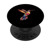 Joli colibri Art pour homme et femme Observateur d'oiseaux amoureux des oiseaux PopSockets PopGrip Adhésif