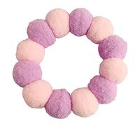 Joli collier pour animal de compagnie, collier à boule de couleur pour chats, collier boule en peluche pour chat, collier avec boules colorées en peluche, sangle de cou pour chien, accessoires de