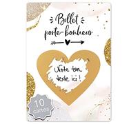 Joli Coon 10 Cartes a gratter - Ticket gagnant - Cadeau amoureux pour homme