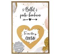 Joli Coon Carte a gratter annonce grossesse - Tu vas etre cousin avec enveloppe - Annonce grossesse cousin
