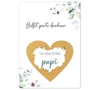 Joli Coon Carte a gratter annonce grossesse - Tu vas être papi - Annonce grossesse papi