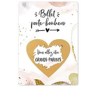 Joli Coon Carte a gratter annonce grossesse - Vous allez être grands-parents - Annonce grossesse grand parents