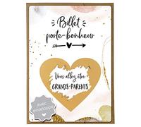Joli Coon Carte a gratter annonce grossesse - Vous allez être grands-parents avec enveloppe - Annonce grossesse grand parents