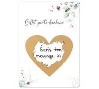 Joli Coon Carte a gratter - Carte personnalisable - Ticket gagnant - Carte cadeau