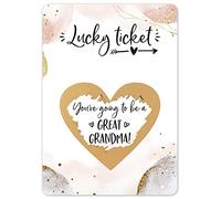 Joli Coon Pregnancy announcement scratch card - You are going to be a great grandma - Baby announcement