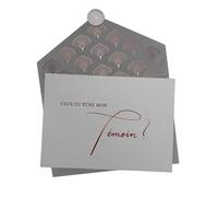 Joli Coon Veux-tu être mon témoin carte - Cadeau temoin mariage - Demande temoin mariage