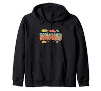 Joli costume aux couleurs du pays des rêves et emblème Sweat à Capuche