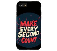Joli costume avec logo Make Every Second Count Coque pour iPhone SE (2020) / 7 / 8