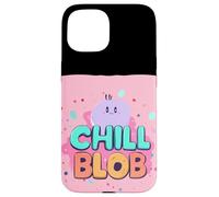 Joli Costume Chill Blob pour Un Look Amusant Coque pour iPhone 15