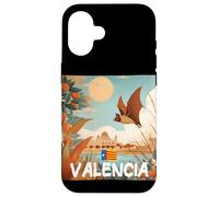 Joli Costume d'animal Chauve-Souris pour Les Amateurs de Drapeau de Valence Coque pour iPhone 16