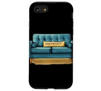 Joli Costume de canapé Confortable pour Les Amateurs de royauté drôles Coque pour iPhone SE (2020) / 7/8