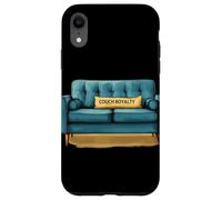 Joli Costume de canapé Confortable pour Les Amateurs de royauté drôles Coque pour iPhone XR