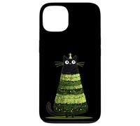 Joli Costume de Chat de Noël à l'ombre du Sapin Coque pour iPhone 13
