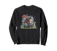 Joli Costume de Chevalier et de Cheval pour Les Amateurs du Royaume médiéval Sweatshirt