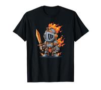 Joli Costume de Chevalier Flammes pour Les Amateurs du Royaume médiéval T-Shirt