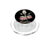 Joli Costume de cuillère de Batteur pour Les Amateurs de Batterie et de Rock PopSockets PopGrip pour MagSafe