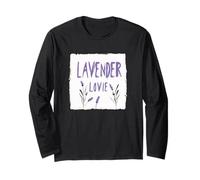 Joli Costume de Discours d'amoureux Lavande pour la Saison des jardiniers Manche Longue