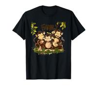 Joli costume de famille de singes pour drôles de singes et de familles T-Shirt