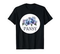 Joli Costume de Fleurs Sauvages et pensées pour garçons et Filles T-Shirt