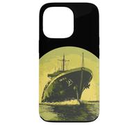 Joli costume de grand bateau pour observateur de navires Coque pour iPhone 13 Pro