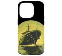 Joli costume de grand bateau pour observateur de navires Coque pour iPhone 14 Pro