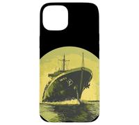 Joli costume de grand bateau pour observateur de navires Coque pour iPhone 15 Plus