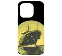 Joli costume de grand bateau pour observateur de navires Coque pour iPhone 15 Pro