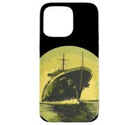 Joli costume de grand bateau pour observateur de navires Coque pour iPhone 15 Pro Max