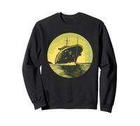 Joli costume de grand bateau pour observateur de navires Sweatshirt
