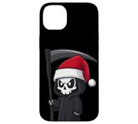 Joli Costume de Mort de Dessin animé pour Une soirée de Noël Amusante Coque pour iPhone 14 Plus