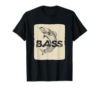 Joli costume de pêche au bar pour garçons et filles T-Shirt
