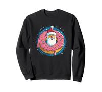 Joli Costume de Père Noël en Forme de Beignet pour Un Look de Noël Amusant Sweatshirt