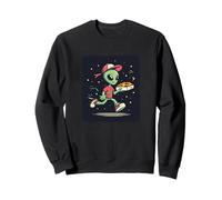 Joli Costume de Pizza Spatiale pour Livraison et Amateurs d'extraterrestres Sweatshirt