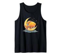 Joli Costume de Poisson Lumineux Lune Débardeur